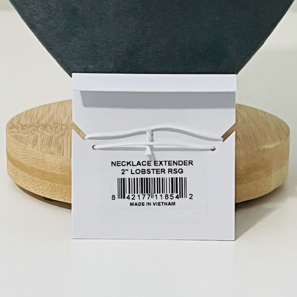 New Kendra Scott 2" 14K Rose Gold Lobster Claw Extender - Picture 2 of 5